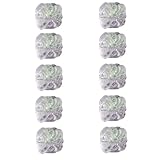 Yjcnelcr Paquete de 10 cuentas de cristal para hacer joyas y manualidades culturales