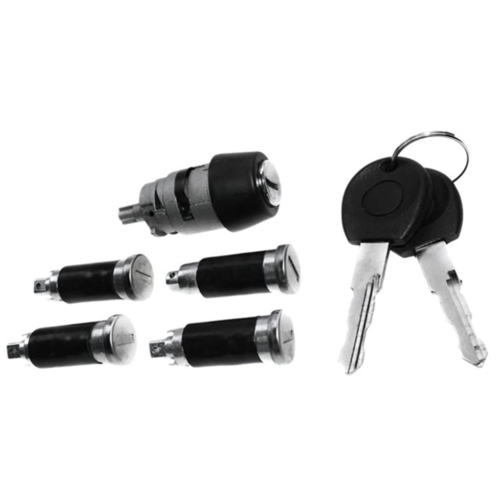 Juego De Cerradura E Interruptor De Encendido Para VW T4 1990-2003, 4 Barriles Y 2 Llaves, Ref. 701837205