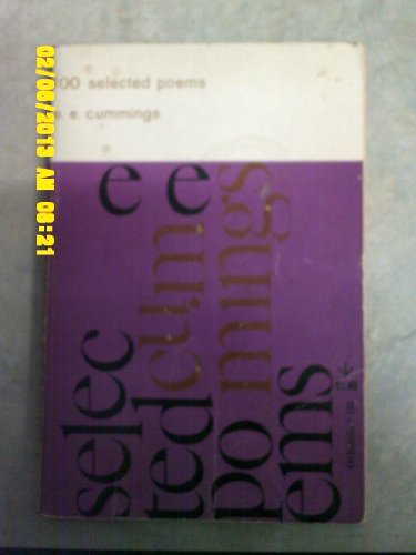 100 Selected Poems B000GR6QKU Book Cover