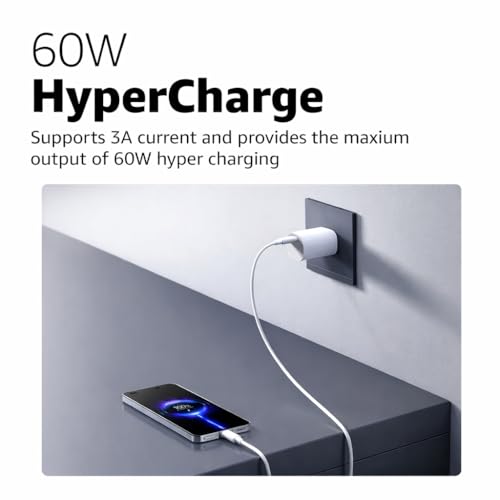 Image of PD Original C2C TurboPower Charging Cable 1M High Speed Type-C USB Cable For Samsung Galaxy A14 /S23 /S24 /S25 /FE /X3 Pro, Mi 14 /Moto One Series /Ultra| Fusion /12 /11 /XR /XS /X /8 Plus (JSM LQ4)
