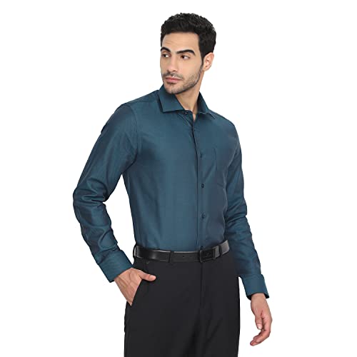 Image of blackberrys Structured Cotton Slim Men's Shirt