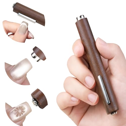 Image of 3 in 1 Cat Eye Magnet for Nails Double-Head Magnet Wand | Multi-Function Nail Magnet, Strong Magnetic, Magic Cat Eye Nail Tools, For Nail Art Decoration