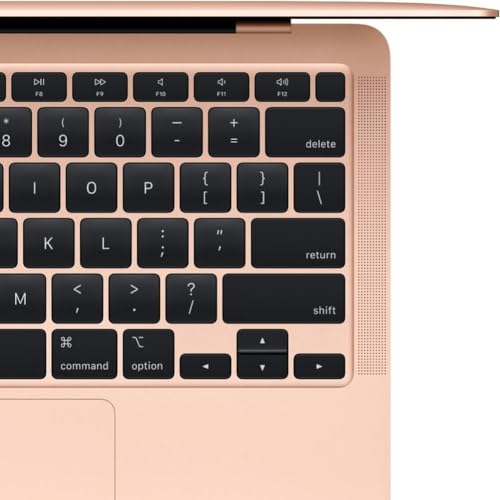 Image of 2020 Apple MacBook Air with Apple M1 Chip with 8-Core CPU (13.3-inch, 8GB RAM, 1TB SSD Storage)(QWERTY English) Gold (Renewed)