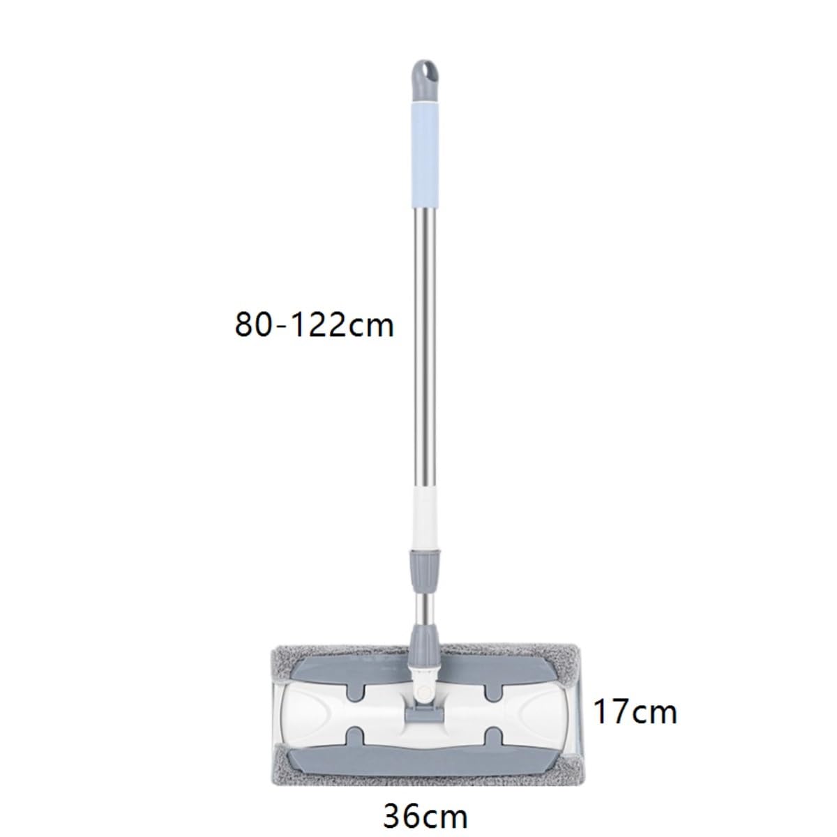 Fregona Fregona Plana con Pinzas De Tela, Doméstica Doble Propósito For Suelos Húmedos Y Secos, Artefacto For Fregar Facilidad Limpieza Suelo