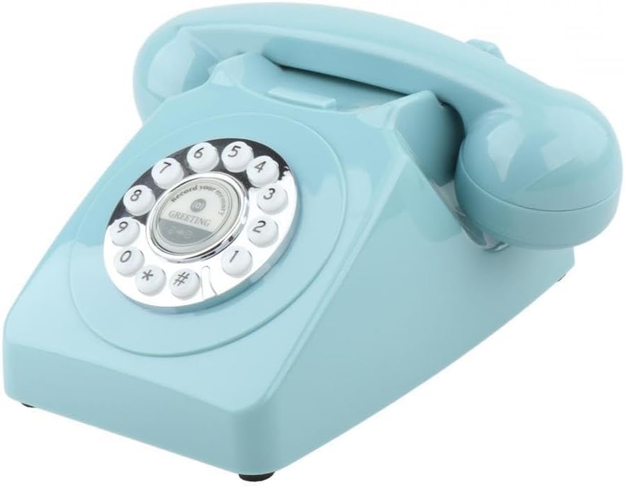 ゲストブックフォン バーデスクの集まりに最適なレトロな固定電話