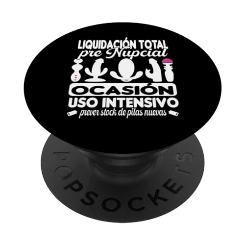 Soltera humor Juguetes eróticos fiesta Preboda PopSockets PopGrip Intercambiable