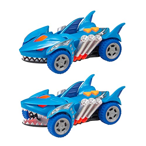 TEAMSTERZ TZ MONSTER MINIS L&S SHARK, Blue, Small - Image 4