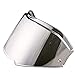 VCOROS Helmet Visor For Valiant II FF900 Helmet Visor Unisex-Adult Flip Up Helmets Replacement Helmet Shield (Chrome Silver)