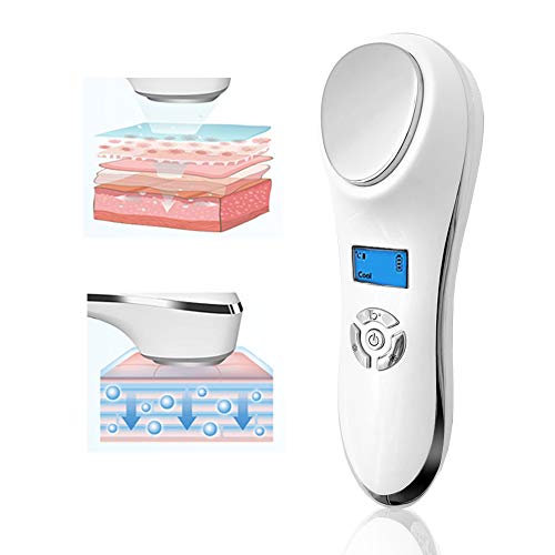 Hot And Cool Facial Massager High Frequency Machine For Lift Firming Face Relieving