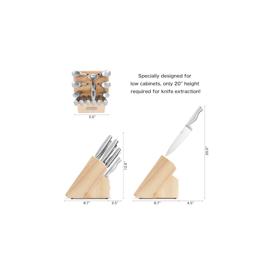 15-Piece-Ultra-Sharp-Kitchen-Knife-Set-with-Wooden-Block-Exclusive-Ergonomic-Anti-Slip-Handle-High-Carbon-50CR15MOV-Steel-Angled-Design-Natural-Wood-Block 15-Piece Ultra Sharp Kitchen Knife Set with Wooden Block, Exclusive Ergonomic Anti-Slip Handle, High-Carbon 50CR15MOV Steel, Angled Design, Natural Wood Block