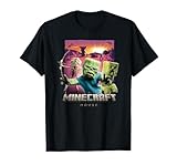 A Minecraft Movie Skeleton Zombie & Creeper Group Portrait T-Shirt