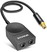 Amazon | VANAUX 光デジタルケーブル 変換 丸型 角型 S/PDIF Mini