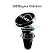 Magnetic Car Phone Mount with USB Sorting Function, 360 Rotation Air Vent Cell Phone Holder for Car, Universal for iPhone X/8/8Plus/7/7Plus/6s/6Plus/5S, Galaxy S5/S6/S7/S8, Google, LG, Huawei and More