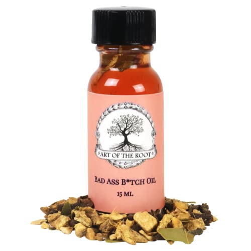 Bad Ass B*tch Oil by Art of the Root | Handmade Oil with Dragon’s Blood | Spirituality, Wiccan, Pagan, Conjure | Power, Success, Attraction, Achievement & Rituals