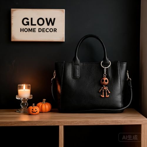 5 Inch Gothic Articulated Skeleton Key Chains for Halloween Party Bags - image 5
