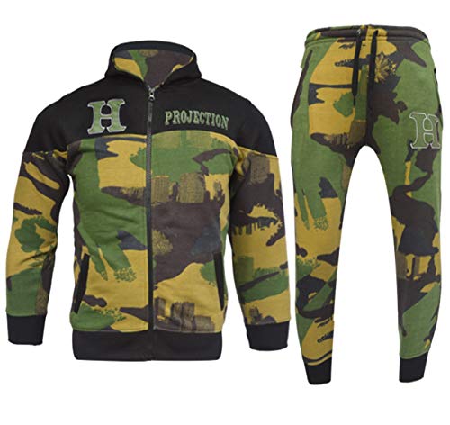 Survêtement garçon ensemble complet sweat capuche et pantalon sport enfant 5-13 ans GUBA