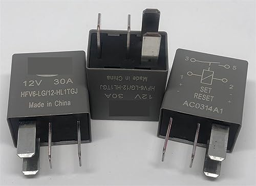Relais HFV6-LG 12-HL1TGJ pour éviter la décharge de batterie avec rétention magnétique 4 pins