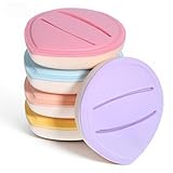Yuomeaz 5 Pcs Makeup Sponge, Multicolored Foundation Blending Sponge, Wet Dry Makeup Beauty Powder Puff for Concealer, Blush - Image 1