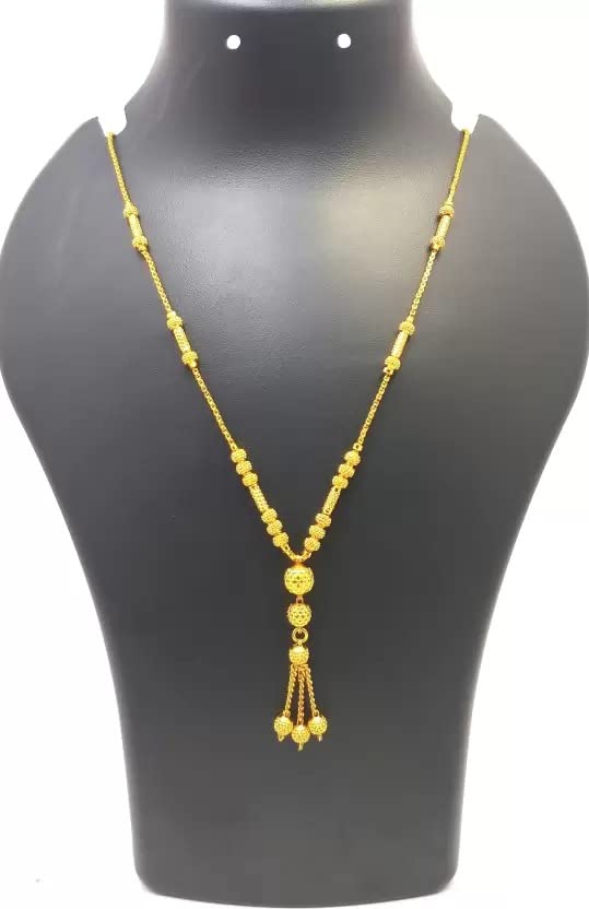 Soni Jewellery gold plated tanmaniya for women & girls Gold-plated Plated Brass Necklace (B0C3RFV1Q9) Amazon Price History, Amazon Price Tracker