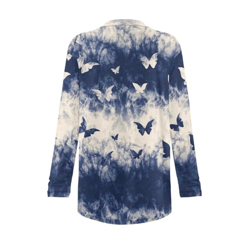 Image of Cardigan Sweaters for Women Long Sleeve Cardigan Soft Drape Open Front Fall Dusters V-Neck Jackets Dressy Loose Coat