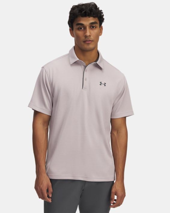 Image of Under Armour Men's Tech Polo Gray Dawn /Pitch Gray 4X-Large Tall