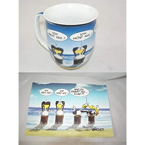 Hösti Becher und Frühstücksbrett als Set ich SEH nix Cover