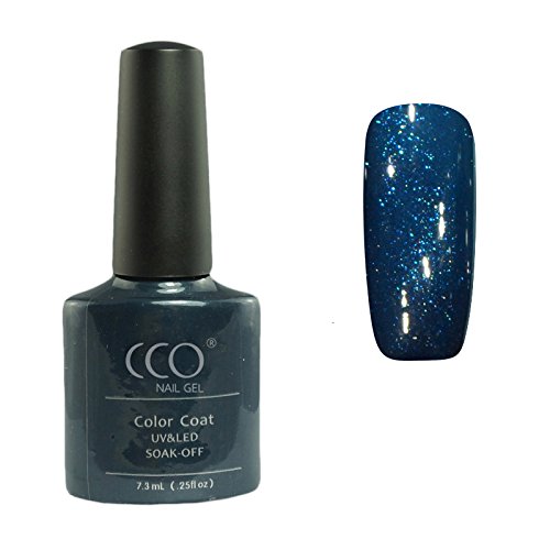 Preisvergleich Produktbild CCO Gel-Nagellack, Soak-Off, Midnight Swim