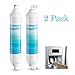 Produktbild 2er Kühlschrankfilter Wasserfilter für Kühlschrank Samsung side by side DA29-10105C,DA29-10105E,DA29-10105J, WSF100, WAF100 usw.Filter Aktivkohlefilter Ersatz extern mit 4x 1/4"Universal Anschlussset