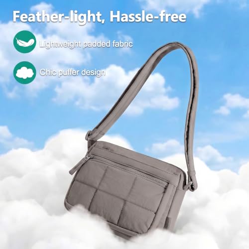 Image of Nylon Crossbody Bag for Women, Lightweight Shoulder Travel Purse