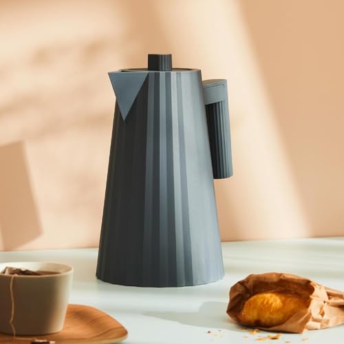 Alessi Plissé MDL06 G Tetera Eléctrica 1.7 L Gris miniatura 2