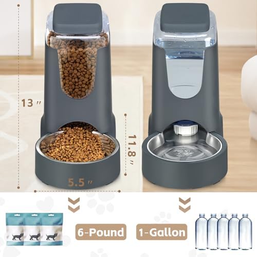 Automatic Cat Feeder and Water Dispenser with — packaging and what arrives in the box