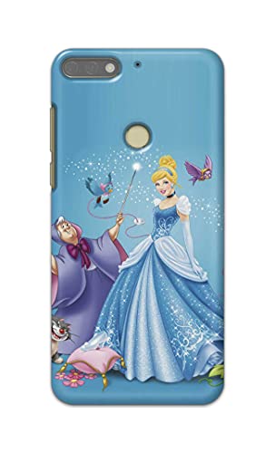 Image of Famous Cartoon Lady Character Hard Back Case Cover for Honor 7C / Huawei Y7 Prime (2018) / Huawei Y7 (2018) / Nova 2 Lite Back Cover -(J5) VNS2224