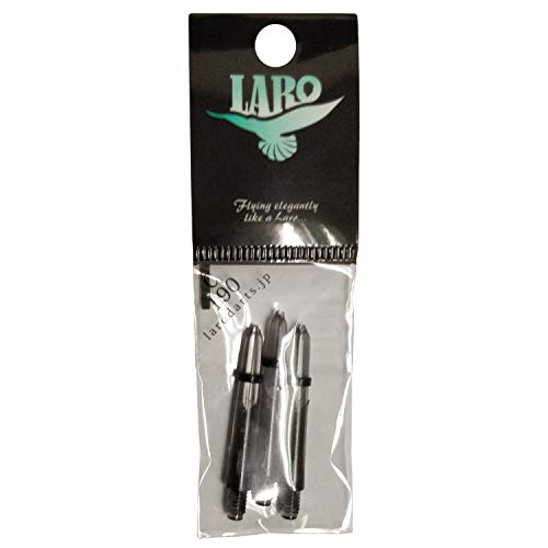 Image of Lstyle Dart Shafts: Plastic Nylon Shaft - for Soft Tip and Steel Tip Darts - Claer Black 190 (Short)