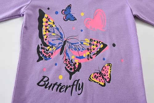 Little Hand Toddler Girls Pajamas Mermaid Cotton Pjs Jammies Fall Winter Long Sleeve Sleepwear Sets for Size 2-7T4