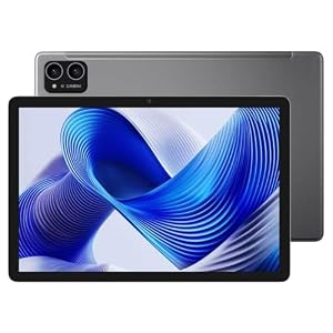 VASOUN Tablet, Android Tablet 10 Zoll,128GB ROM 1TB Expandable,T606 Octa Core Tablet,4G Anruf/ 5GWIFI,8000mah Batterie,5MP+13MP Dual Kamera,18W Schnellladung,Grau