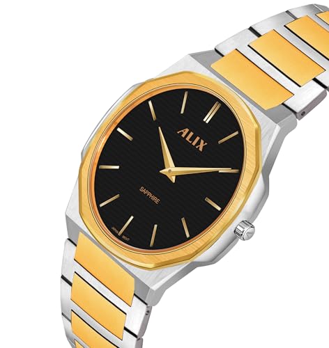 Image of ALIX AL2913 Men's Waterproof Multifunctional Stainless Steel Strap Quartz Analog Watch