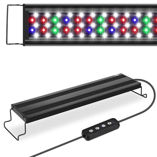 AQQA Aquarium Beleuchtung LED, Vollspektrum...