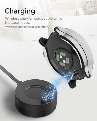 Marco protector Vivoactive 6 acabado metálico de alta flexibilidad pack de 2 5