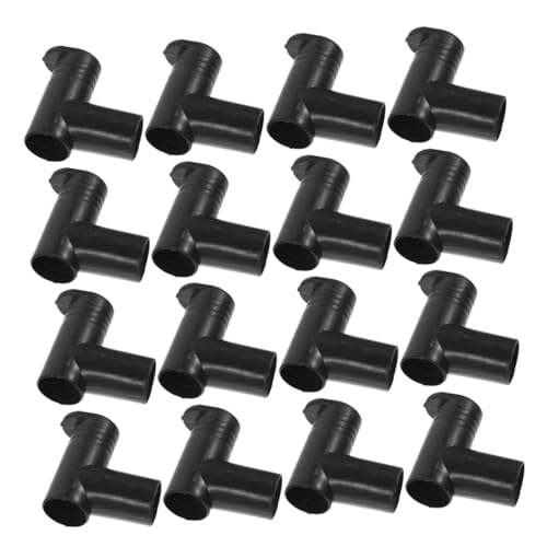 TOPBATHY 20piezas Accesorios para De Ropa Conectores De Plástico Ángulo Recto para Perchas De Uso Dormitorio y Sala De Estar Herrajes para Percheros De