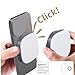 LICAEVEY Magnetic Selfie Light, 3200K to 8500K Foldable Portable Phone Light with a Mirror, Type C Rechargeable, for Makeup, Selfies, Video Conference