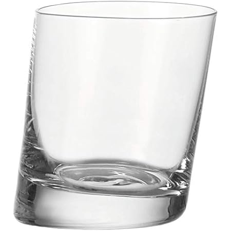 Leonardo Pisa Trink-Glas, Trink-Becher aus Glas im modernen Stil, spülmaschinengeeignete Tumbler-Gläser, 6er Set, 340 ml, 063037