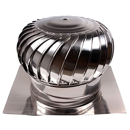 Chapeau de cheminée rotatif galvanisé capot spinner de toit - 2
