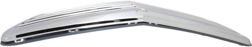 For Mercedes-Benz E350 / E550 Grille Assembly 2010 11 12 2013 | Chrome Shell | Paint to Match Insert | Sedan/Wagon | Plastic | MB1200149 | 21288001839040