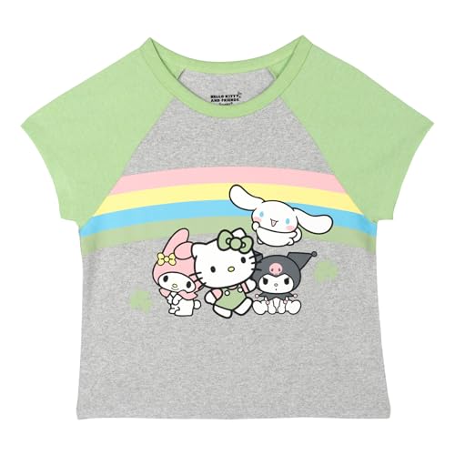 Image of Hello Kitty Girls' 2-Piece T-Shirt and Skirt Set Toddler to Big Kid