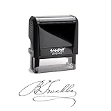 Signature Stamp - Customizable Signature Stamp - Personalized Self-Inking Signature Stamps