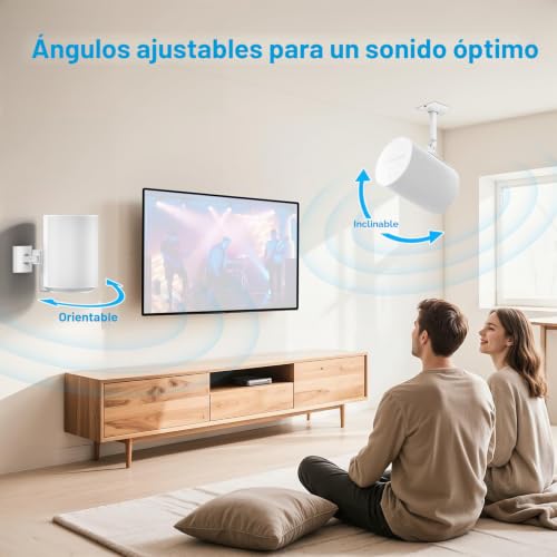 Soportes para Sonos Era 100 giratorios e inclinables para montaje flexible 5