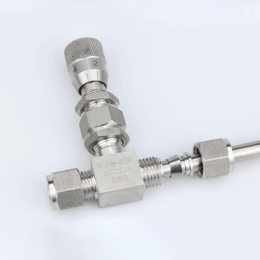 1 szt. 0.2 cm 0.3 cm 0.6 cm 1 cm 2 3 4 6 8 10 12 mm OD rura Compreesion grodziowa ze stali nierdzewnej 304 odcinający zawór igłowy (prosty, 9,52 mm) łącznik rurowy