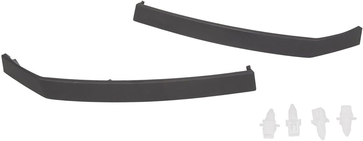 2PC Headlight Molding Trim Lower Filler Left+Right Fit For 2004-2015 Titan Armada QX56 NI1089106, NI1088106