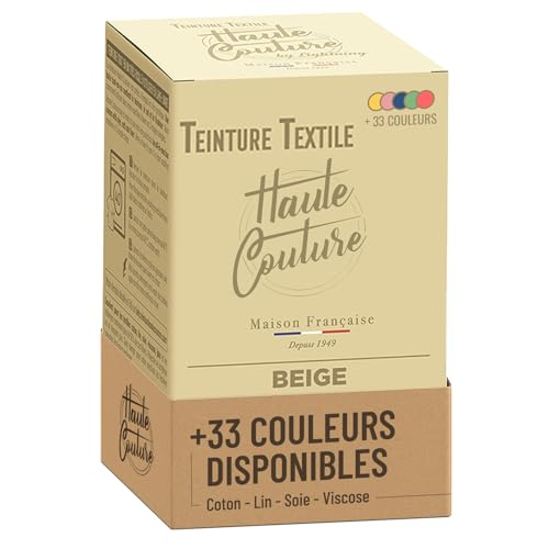 Teinture Textile - Haute Couture - Tout-en-un - 33 Couleurs - 350g - Vêtements et Tissus - Beige