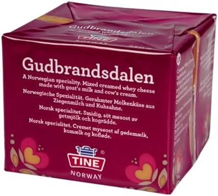 Gjetost Gudbrandsdalen 250g Norwegian Brown Cheese